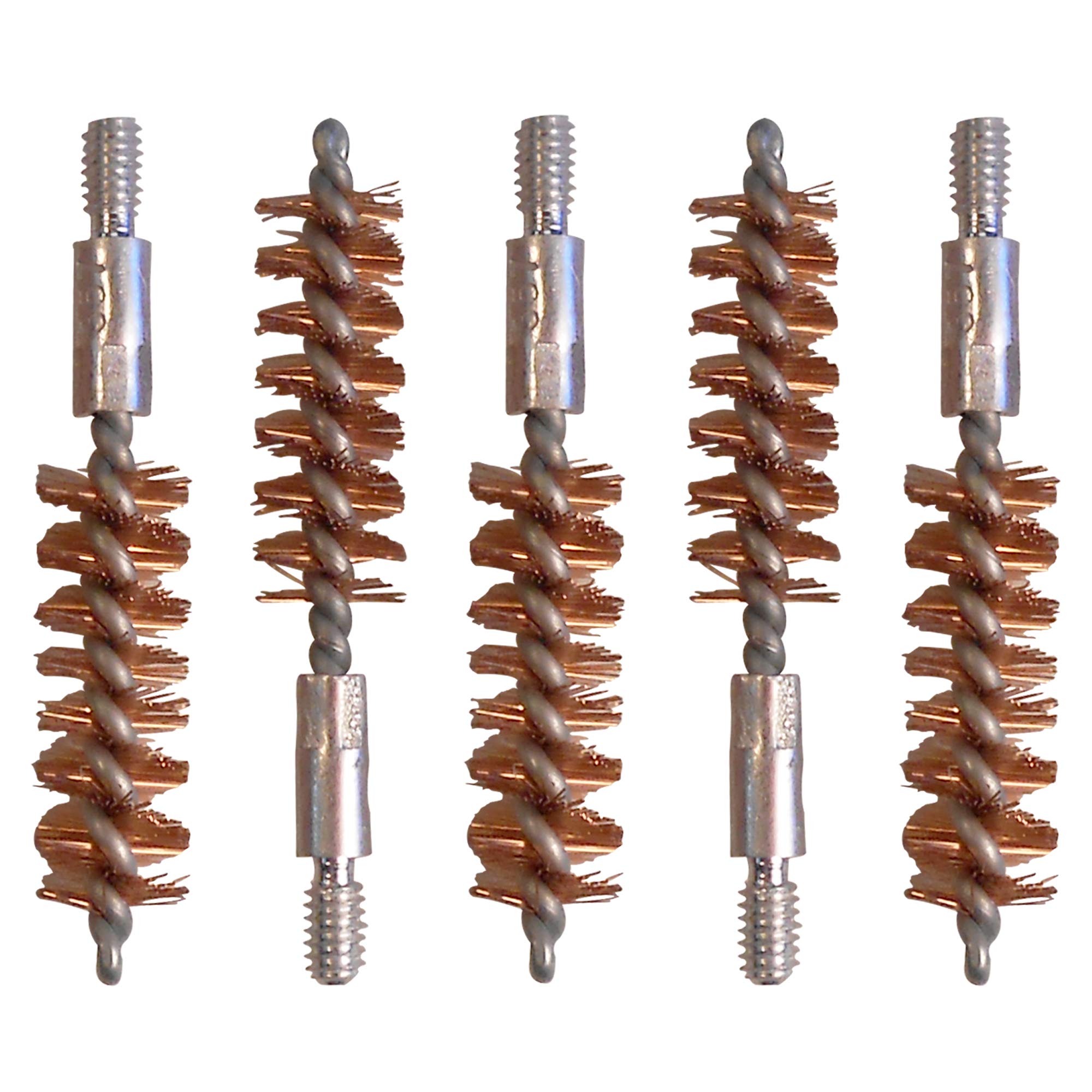 9MM Caliber Bronze Pistol Brush 5 Piece Pack
