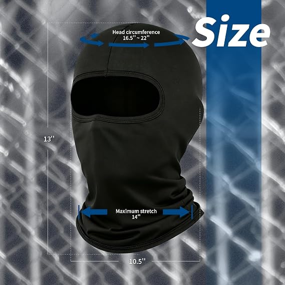 LONGKING Balaclava Ski Mask, Balaclava Face Mask for Men and Women, Pooh Shiesty Mask