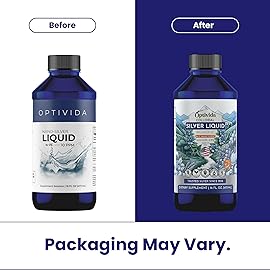 Optivida Health Immune Support Colloidal Silver Liquid 10 Ppm - Premium Nano Silver Supplement for Daily Wellness, Natural Silver Hydrosol for Adults & Kids, Non-GMO, Gluten-Free (2 Pack)