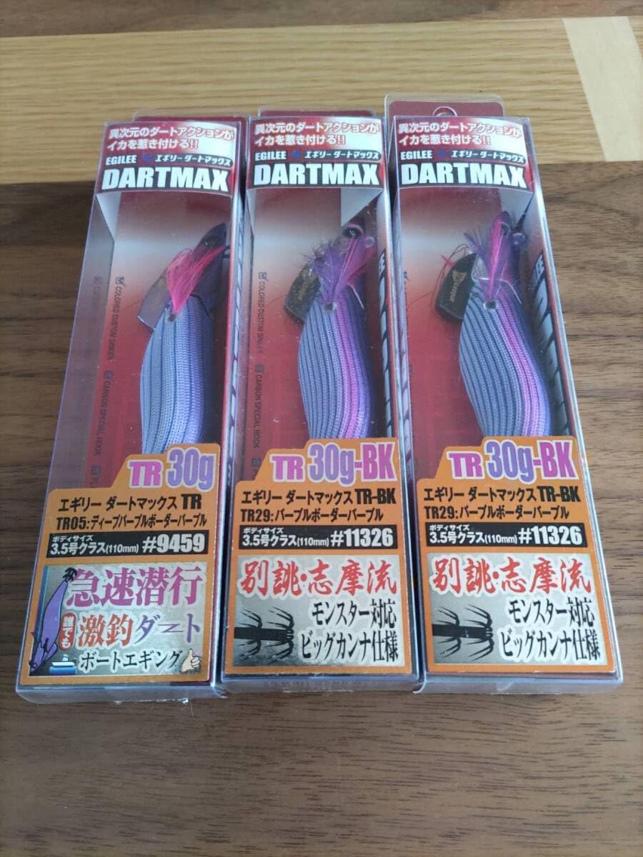 エギリーダートマックスTR30g.30gダートマックス TR-30 エギ 6個