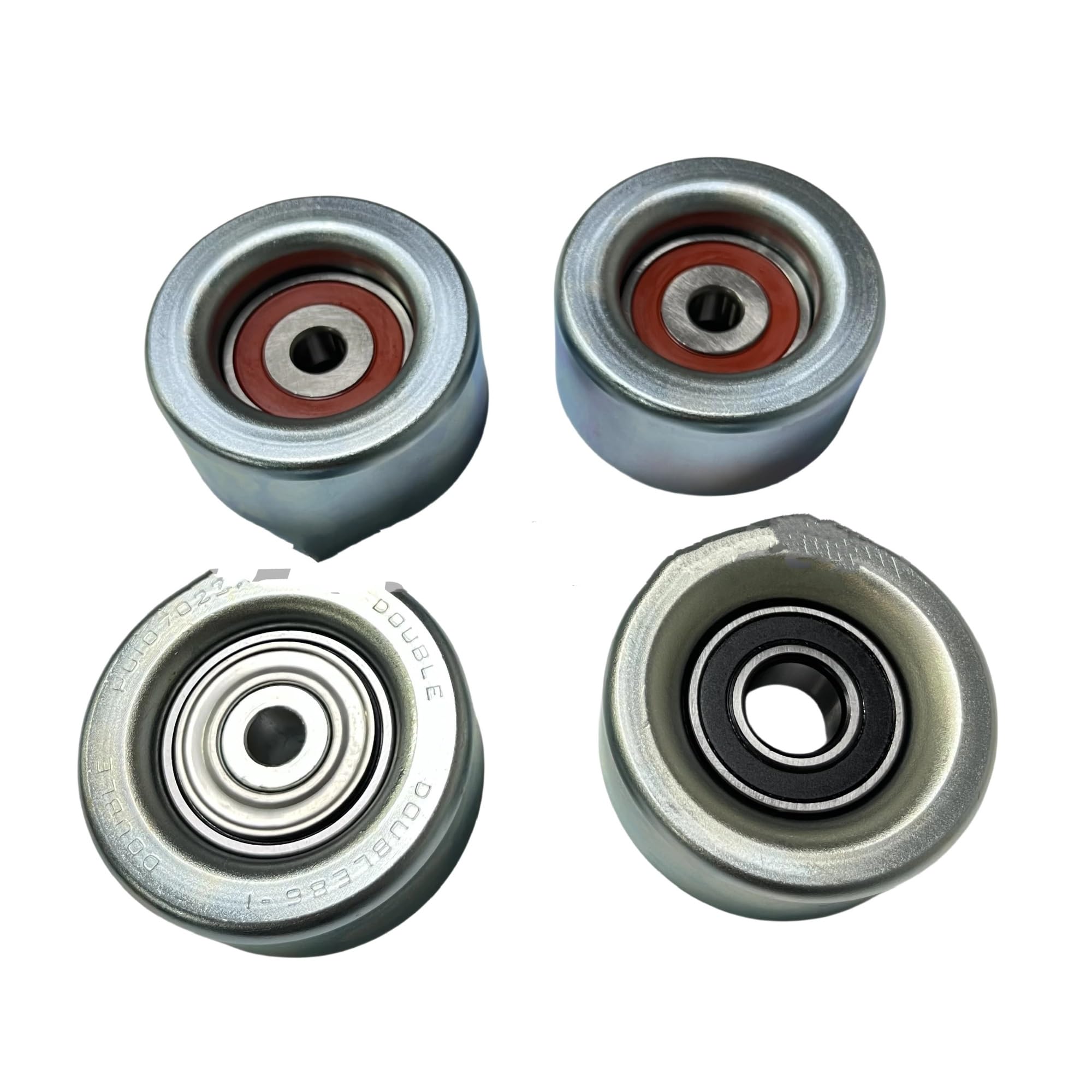 Rolka napinacza łańcucha Zestaw kół pasowych napinających 4X V6 4.0L 1GRFE pasuje do Toyota LAND CRUISER pasuje do FORTUNER 03-09 V6 1662031012 1660331030 pasek rozrządu