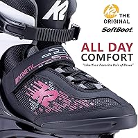 Vista 3 de K2 Kinetic 80 - Patines en línea para mujer, transpirables y cómodos, originales para mujer