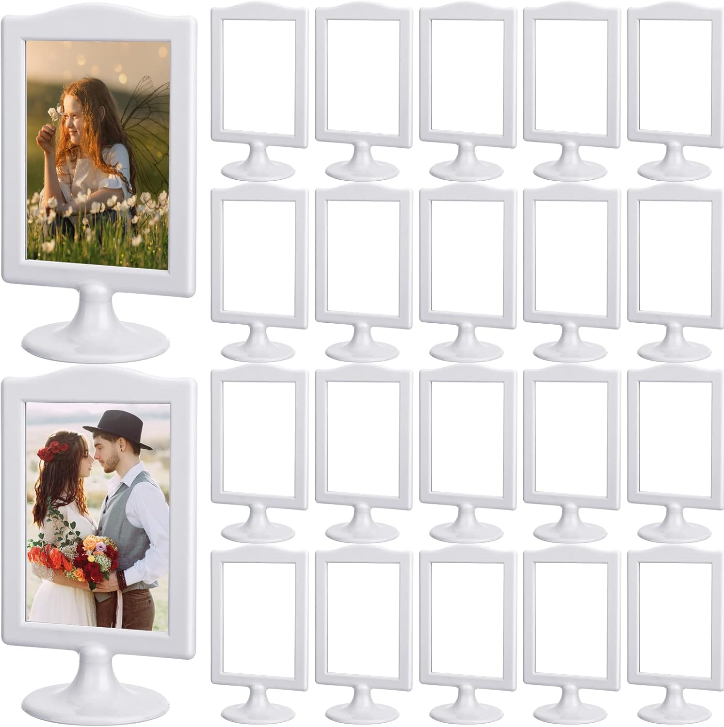 Amyhill Double Sided Standing Picture Frames 4 x 6