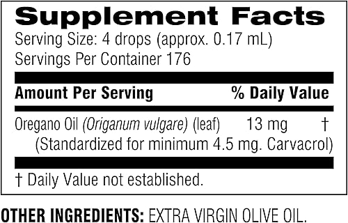 Miniatura 2 de Botanic Choice Aceite de extracto líquido de orégano - Suplemento herbario sin alcohol, apoyo tradicional para el sistema inmunológico y más - 1 onza
