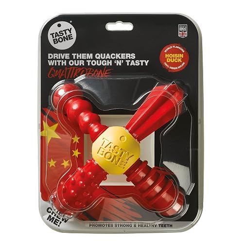 Nylabone TastyBone - Pato de Peluche (Nailon, 200 g)