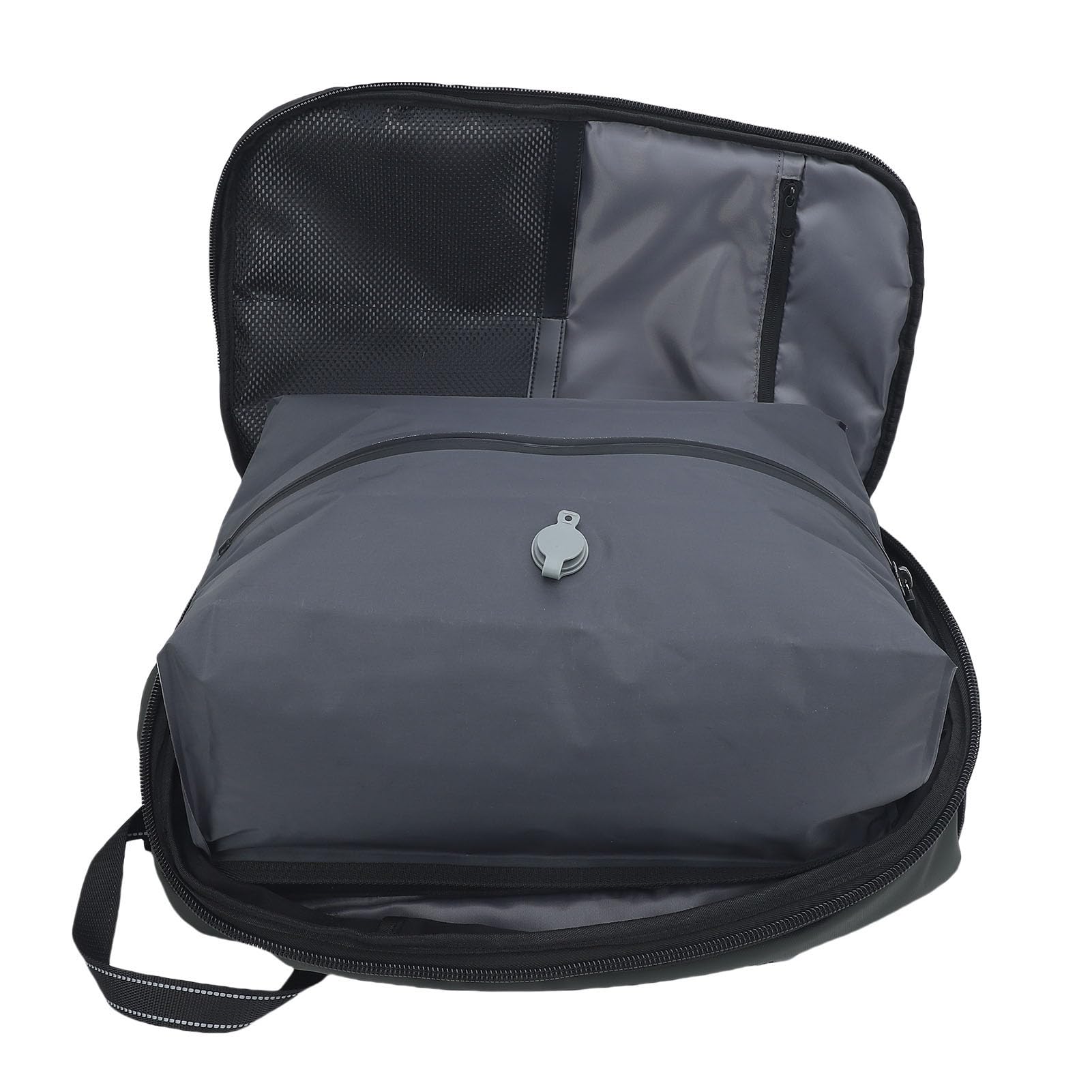 Gugxiom Sac à Dos, 36L-55L Extensible Sactual de Voyage Compression Sous Vide avec Pompe à Air, Preuve de L'eau et Sac à Dos D'ordinateur Portable Anti-vol pour la Randonnée, les