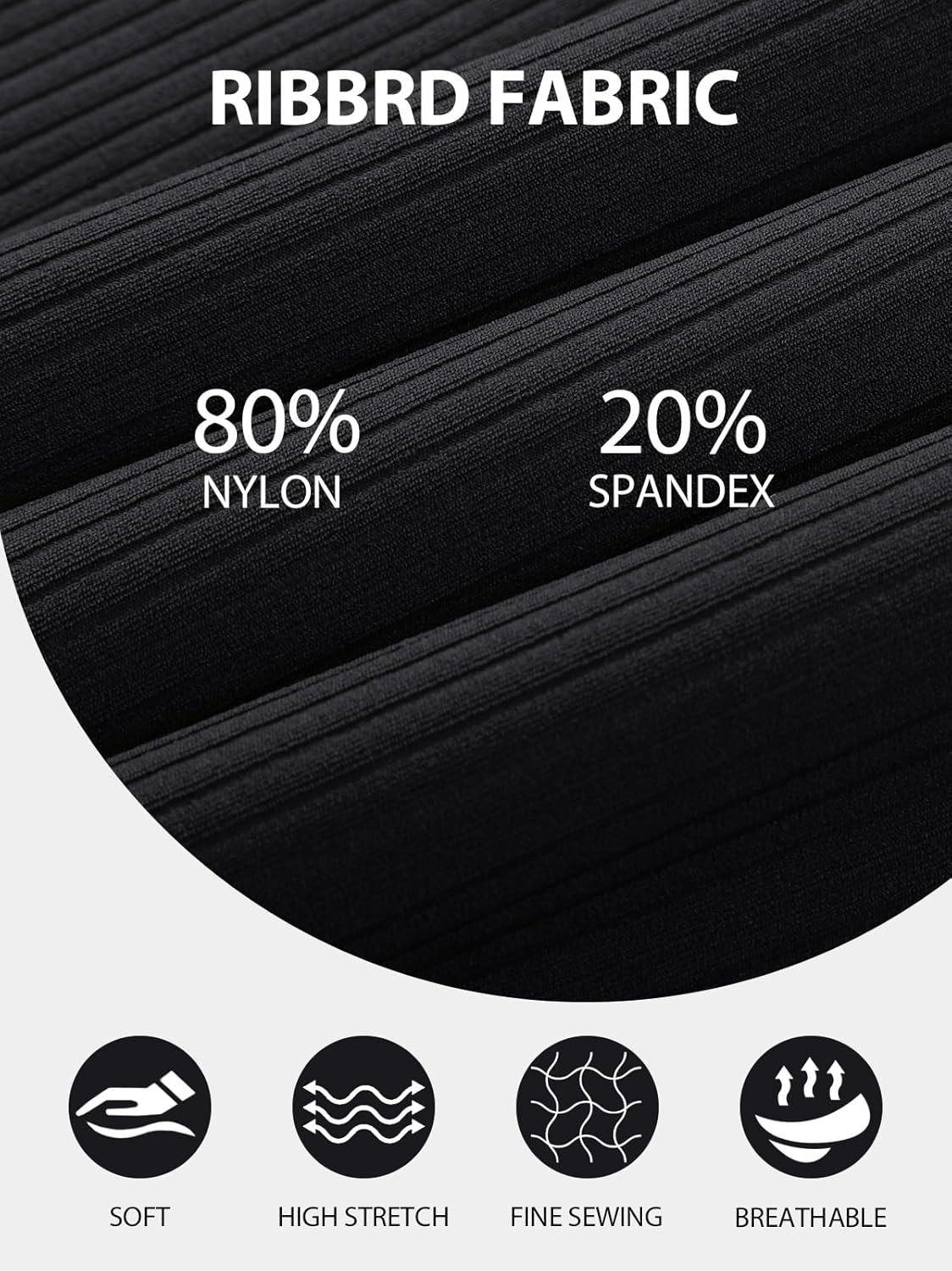 V FOR CITY Women Built in Bra Tank Top Ribbed Square Neck Camisole Tops Summer Cami Shirts - Image 4