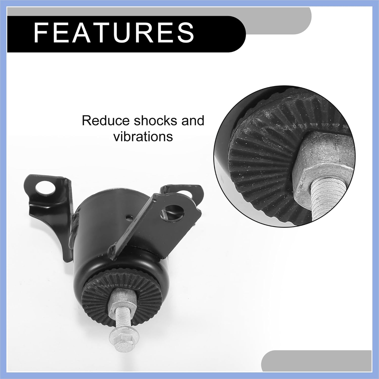 Engine Motor Mount No.8V5Z6038D - Car Right Engine Mounting - for Ford Fiesta 1.6L 2011-2017 1 Pc Stable