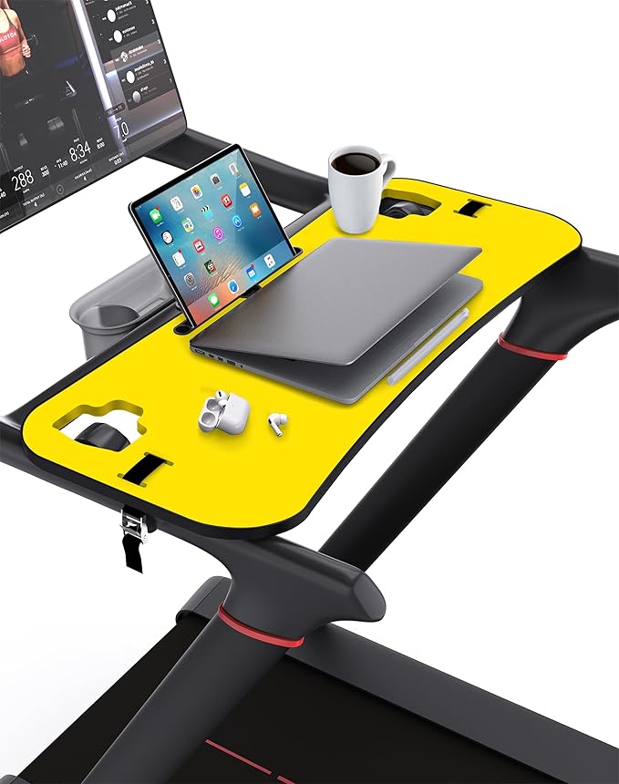 Soporte ajustable para caminadora con bandeja para laptop y tablet miniatura 7