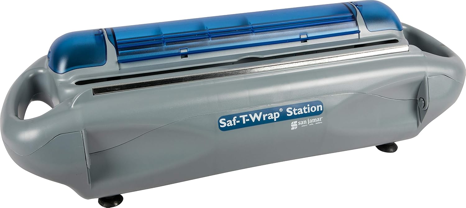 Best Cyber Monday 🔥 San Jamar SW1218 Saf-T-Wrap Station, Gray, for 12-18w x 5 1/10dia Rolls Crazy Clearance San Jamar SW1218 Saf-T-Wrap Station, Gray, for 12-18w x 5 1/10dia Rolls