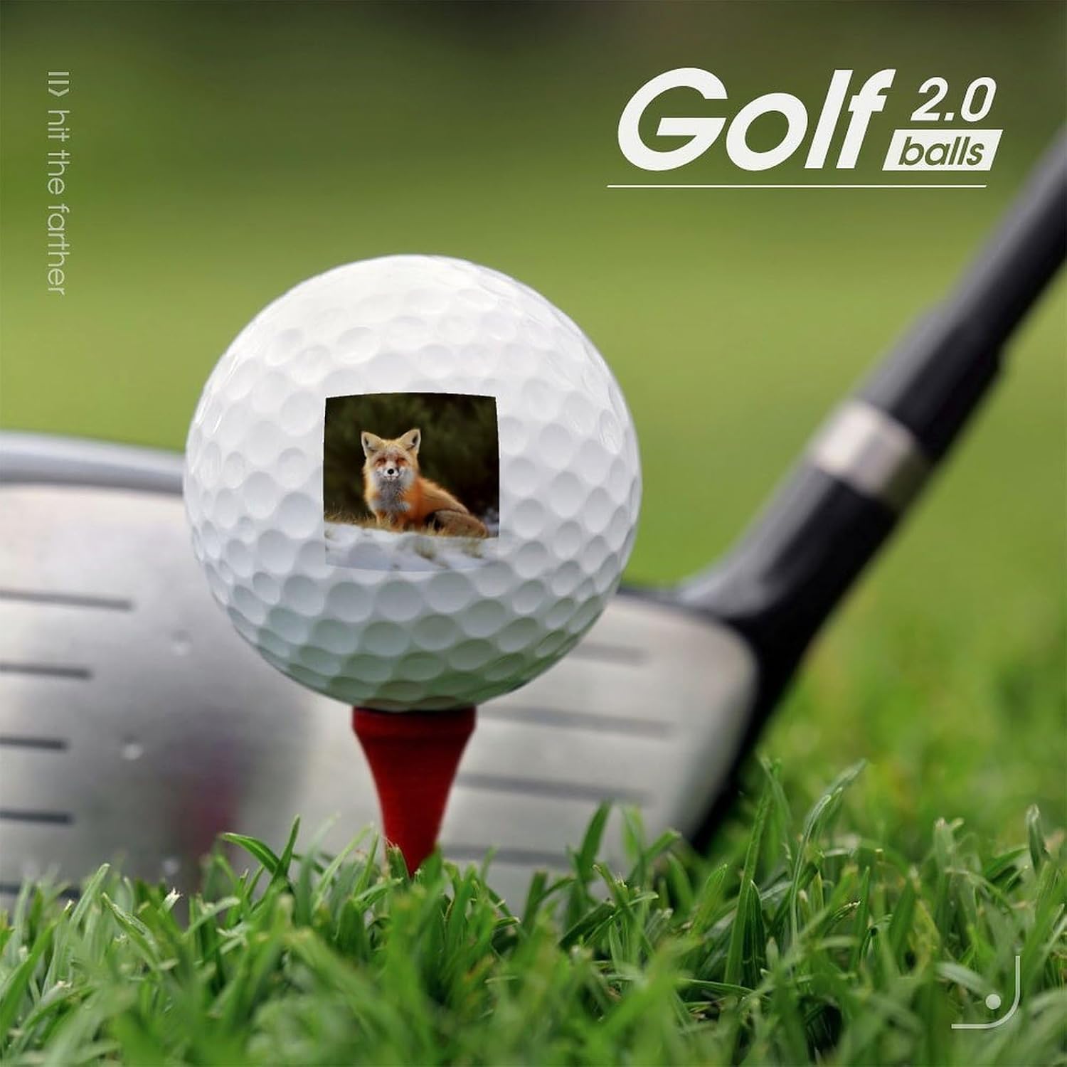 Funny Fox Golf Balls Golf Balls for Men Golf Ball Bulk Callaway Golf Balls Range Golf Balls Best Golfballs for Women Distance Golf Balls Golf Accessories