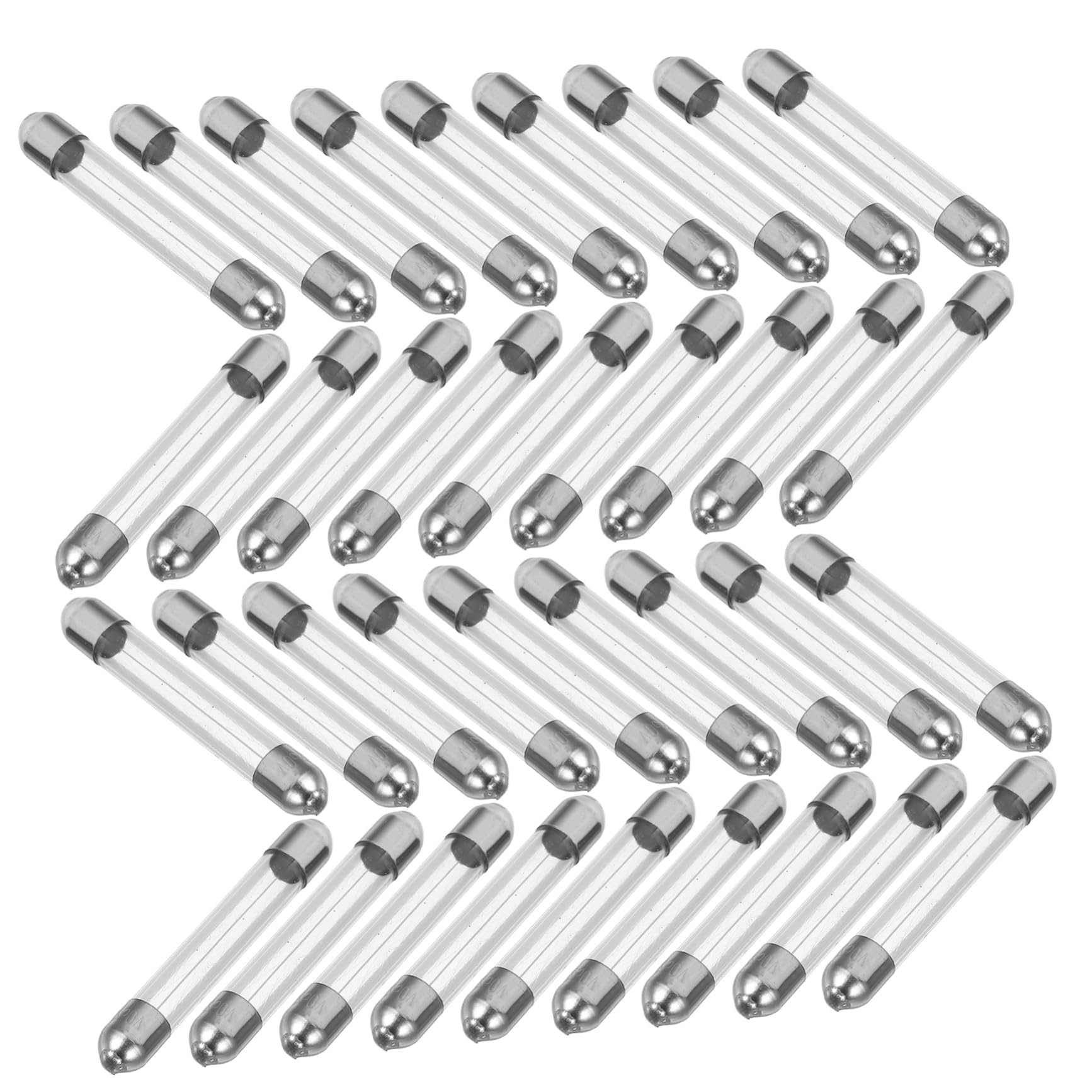 ABOOFAN 3 Scatole Kit Fusibili in Vetro Fast Blow Resistenti e Compatti Protezione Precisa per Auto Casa e Industria Fusibili Tubolari per Installazione Facile in Spazi Ristretti