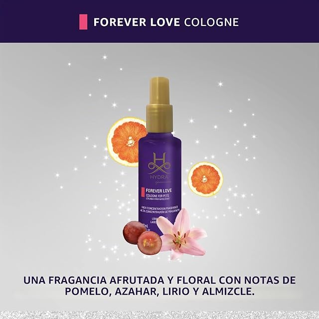 Foto 3 de 6 de Hydra - Perfume para perros Forever Love - 130ml