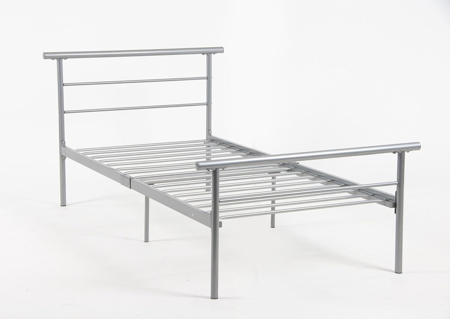 Econ Single Metal Bed Frame Amazon.co.uk Home & Kitchen