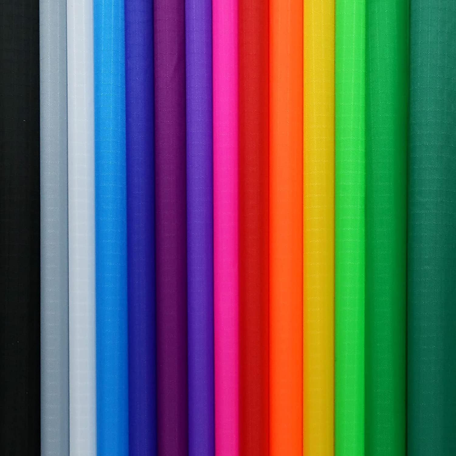 Amazon.com: 9KM DWLIFE Nylon Ripstop Fabric, 14 Color Set: 60x39