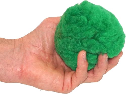 Miniatura 2 de Juego de 12 bolas de pelusa arcoíris (versiones ligeras de bolas de hilo), 3-1/2 pulgadas de diámetro