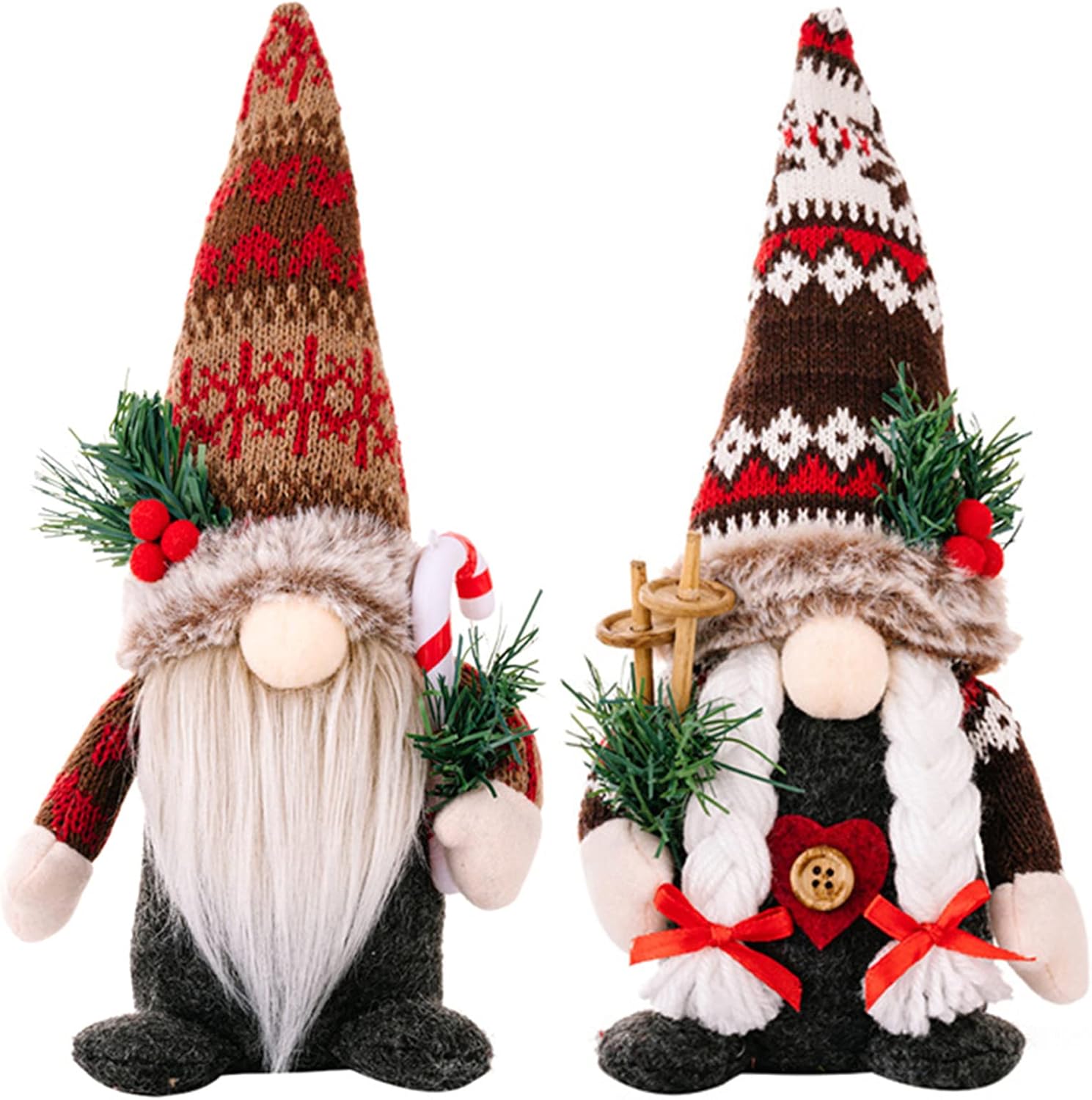 Ochine Christmas Gnomes Decorations Handmade Swedish Tomte