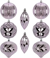 Vista 15 de 30 piezas de adornos de bola de árbol de Navidad irrompibles negros para decoración navideña