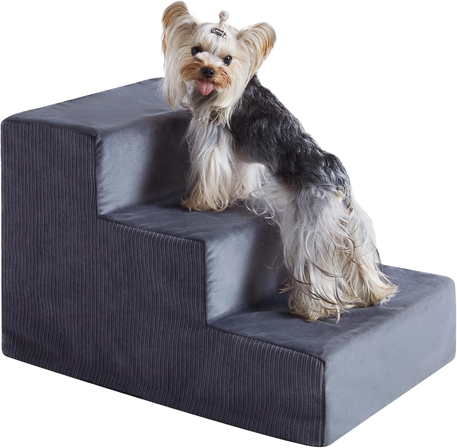 LNSSFFER Dog Stairs for Small Dogs Pet Stairs for High