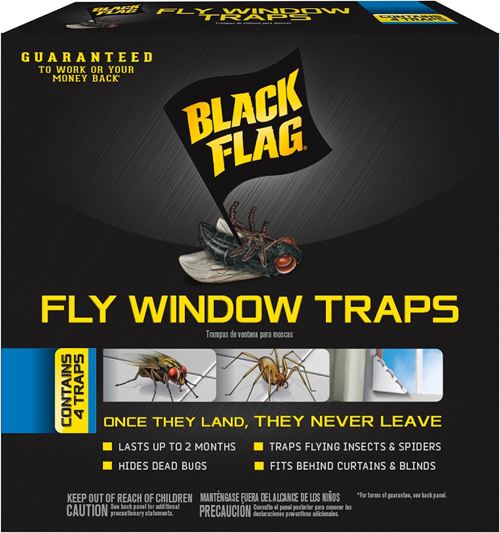Black Flag Fly Window Trap, 1-Count