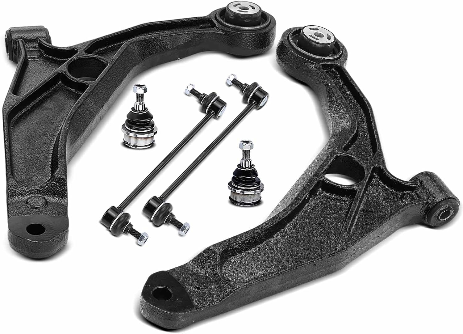 A-Premium 6Pcs Front Suspension Kit, Compatible with Chrysler Sebring 2007-2008 & Dodge Avenger 2008, Front Lower Control Arm Sway Bar Link Lower Ball Joint