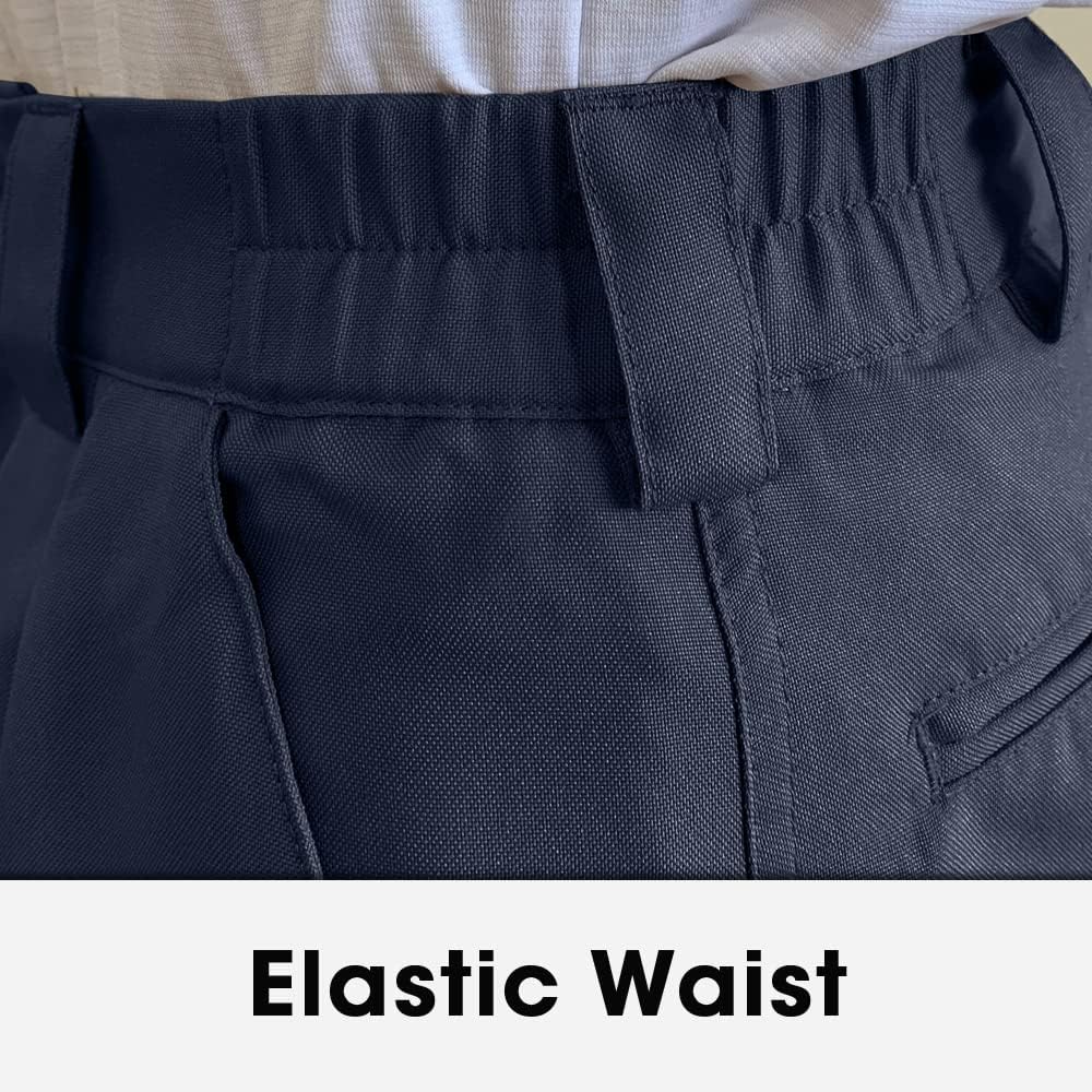 Golf Knickers Navy Microfiber (Plus Fours) for Men