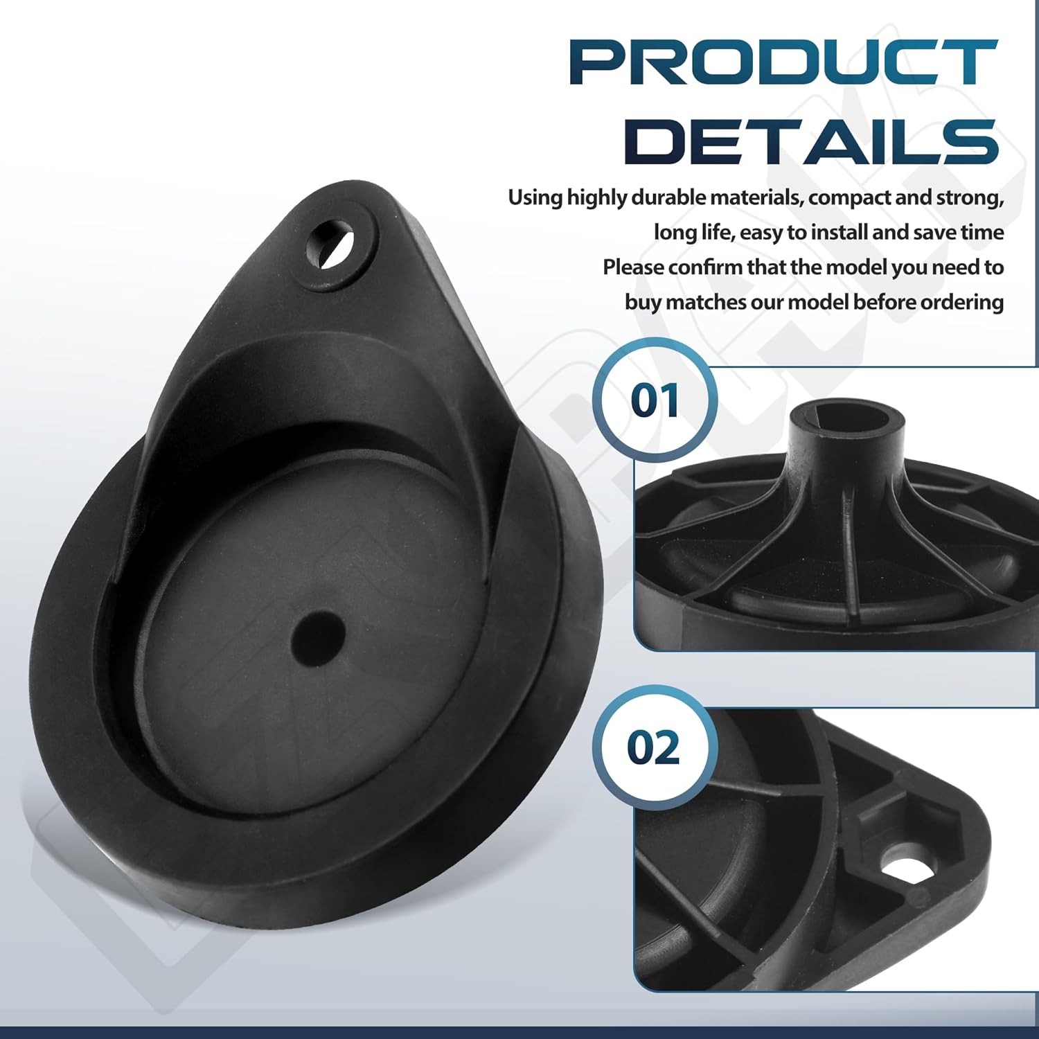 2 Pack 089290001054 Table Saw Hand Wheel Replacement Parts Compatible with Ridgid R4513 and Ryobi Table Saw, Upgraded Durable Blade Height Adjust Handle