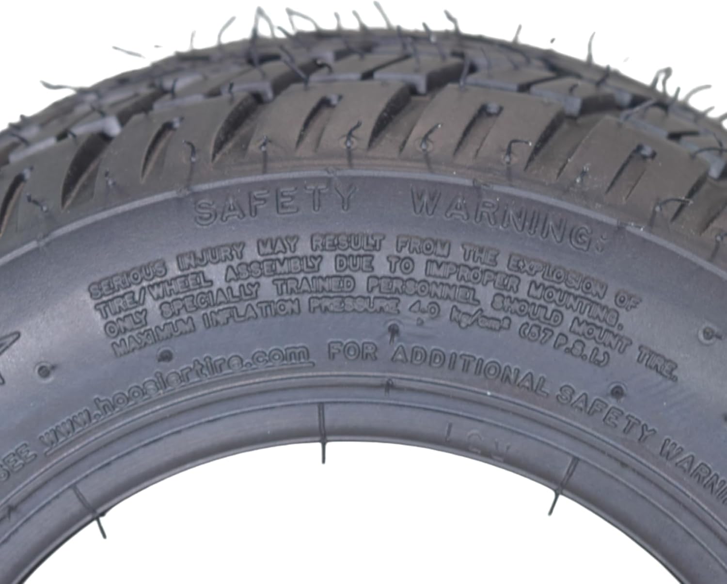 Hoosier 5.0/10.5-6 Treaded Tire (12505EB1) for Electric One Wheel Hoverboards, Skateboards, & Unicycles; Fits Onewheel Pint & Pint X Models (10.5x5.0-6)