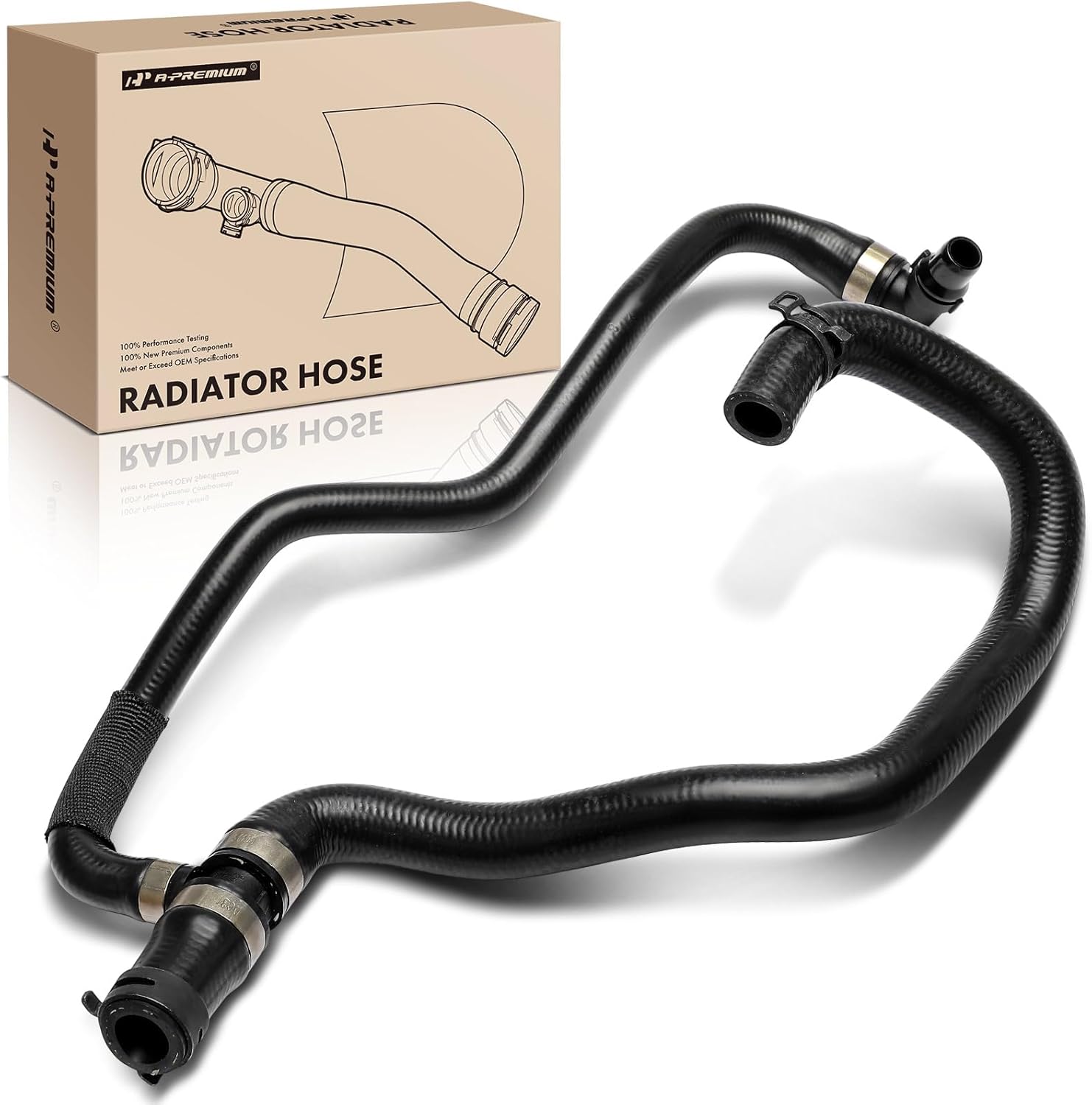 A-Premium Radiator Coolant Hose Compatible with Mercedes-Benz GLE400 2016-2019, GLE43 AMG 2017-2019, GL450 2015-2016, GLS450 2017-2019, ML400 2015