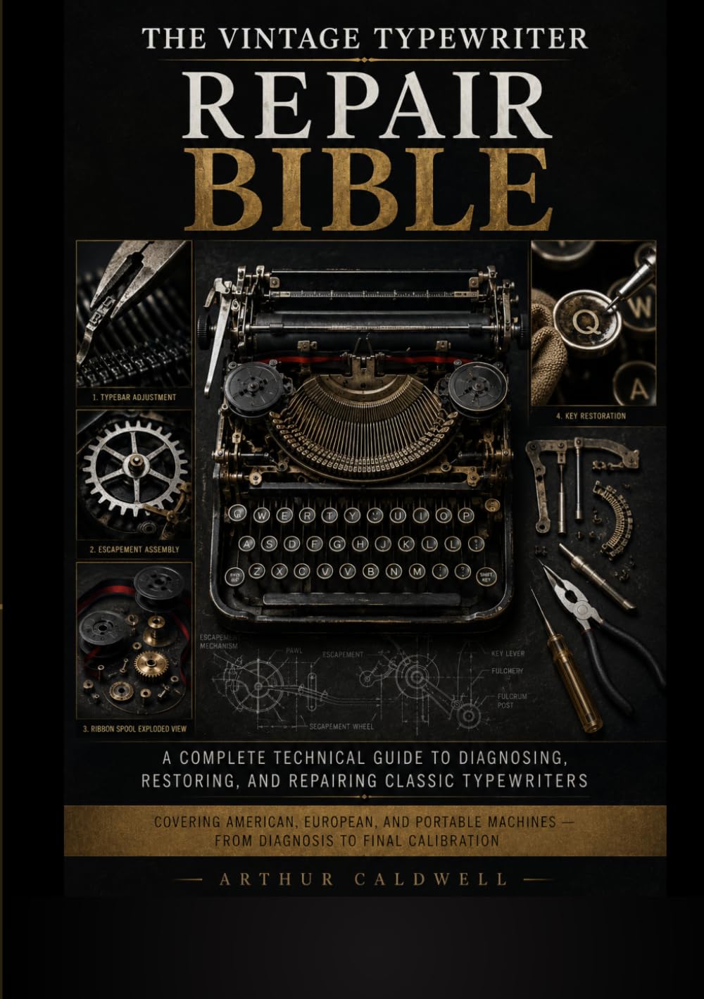 The Vintage Typewriter Repair Bible: A Complete Technical Guide to Diagnosing, Restoring and Repairing Classic Typewriters