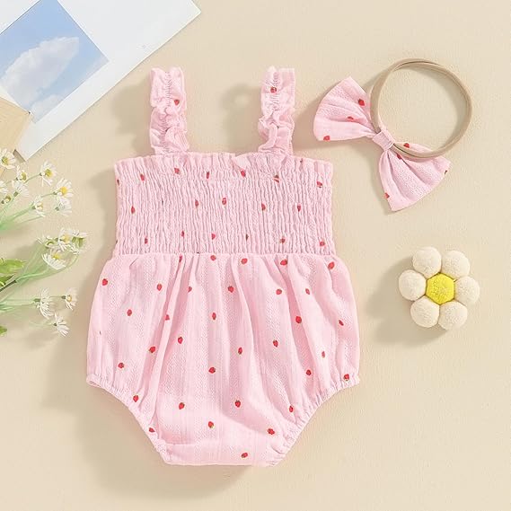 Bubble Romper Newborn Lace Onesie Baby Girl Bows Baby Girl Plaid