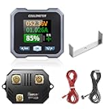 Goupchn DC 10-100V 0-50A Battery Tester Coulomb Counter Meter Capacity Indicator Ammeter Voltmeter Battery Monitor for Electric Bicycles, Electric Tricycles, RVs, Yachts