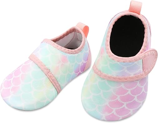 BARERUN Baby Water Shoes Swim Barefoot Aqua Socks for Beach Pool Swim Sand | Breathable, Quick-dry, Lightweight, Slip on, Barefoot, Non-Slip Sole,Machine-Washable, Perfect for Beach Pool Water Park