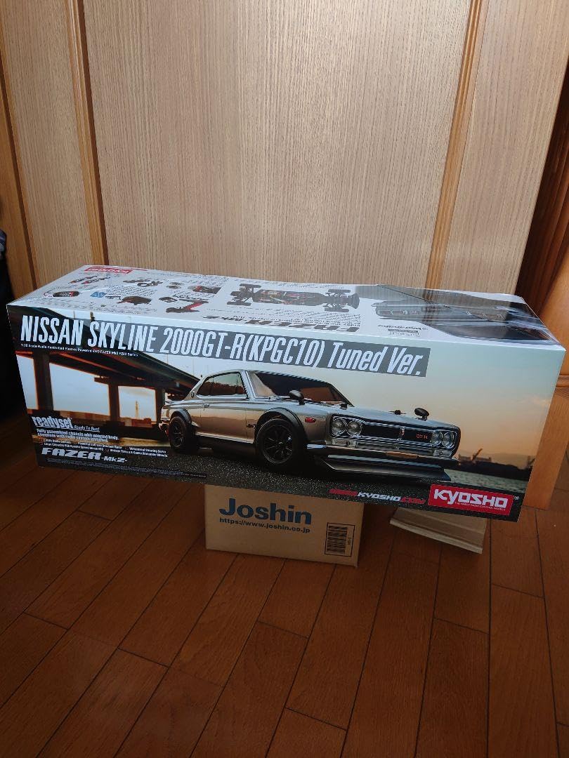 希少　京商 ラジコン フェーザーMk2 日産 ハコスカ　スカイライン GT-R 34425T1C・京商製 1/10 EP 4WD フェーザーMk2 FZ02 日産