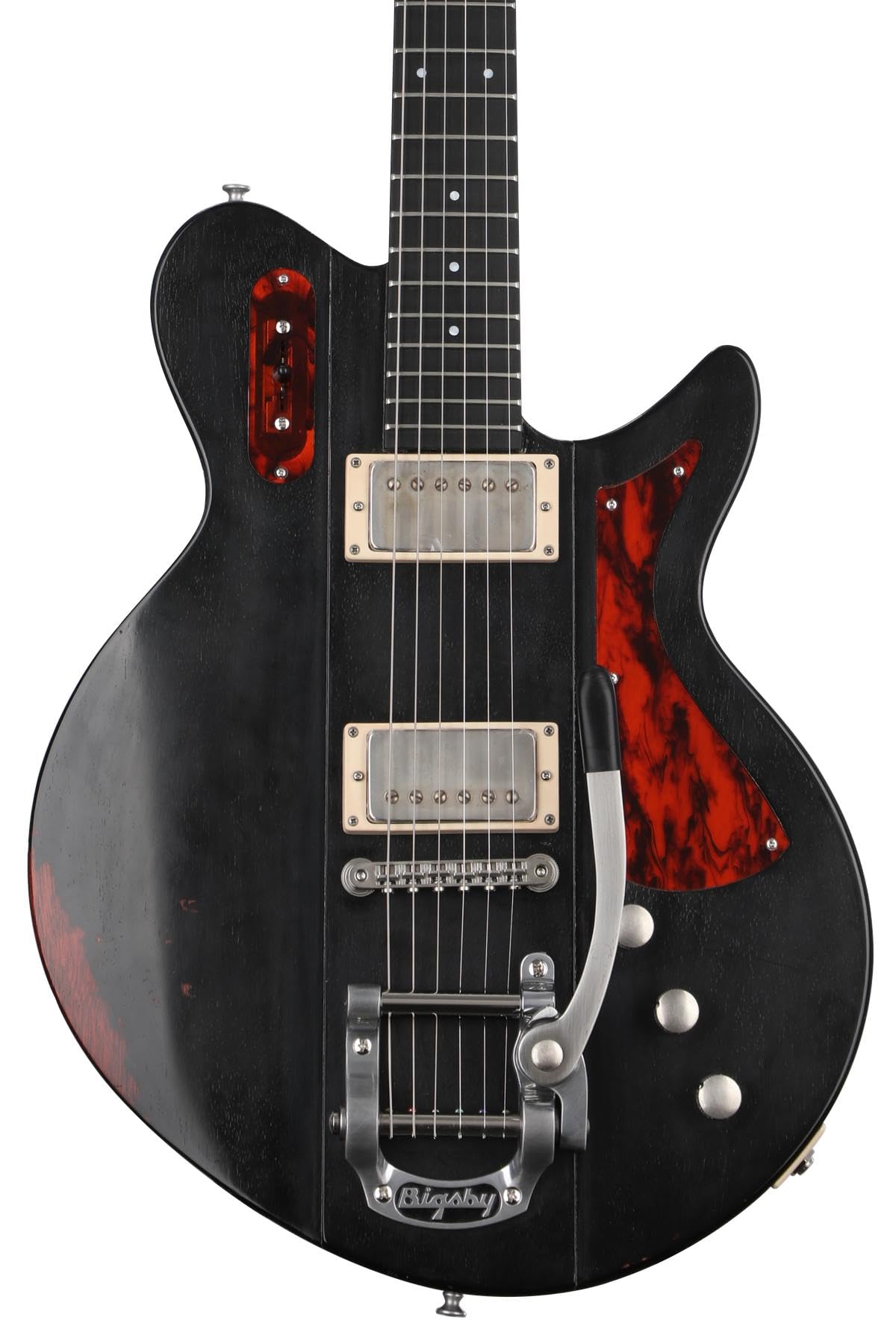 Eastman Guitars Juliet/v-B Electric Guitar - Antique Black Varnish