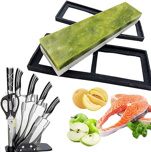 Miniatura 1 de Whetstone - Afilador de cuchillos de grano 800012000, piedra de afilar de cocina de doble cara, clase magistral para pulir, hecho por piedra natural