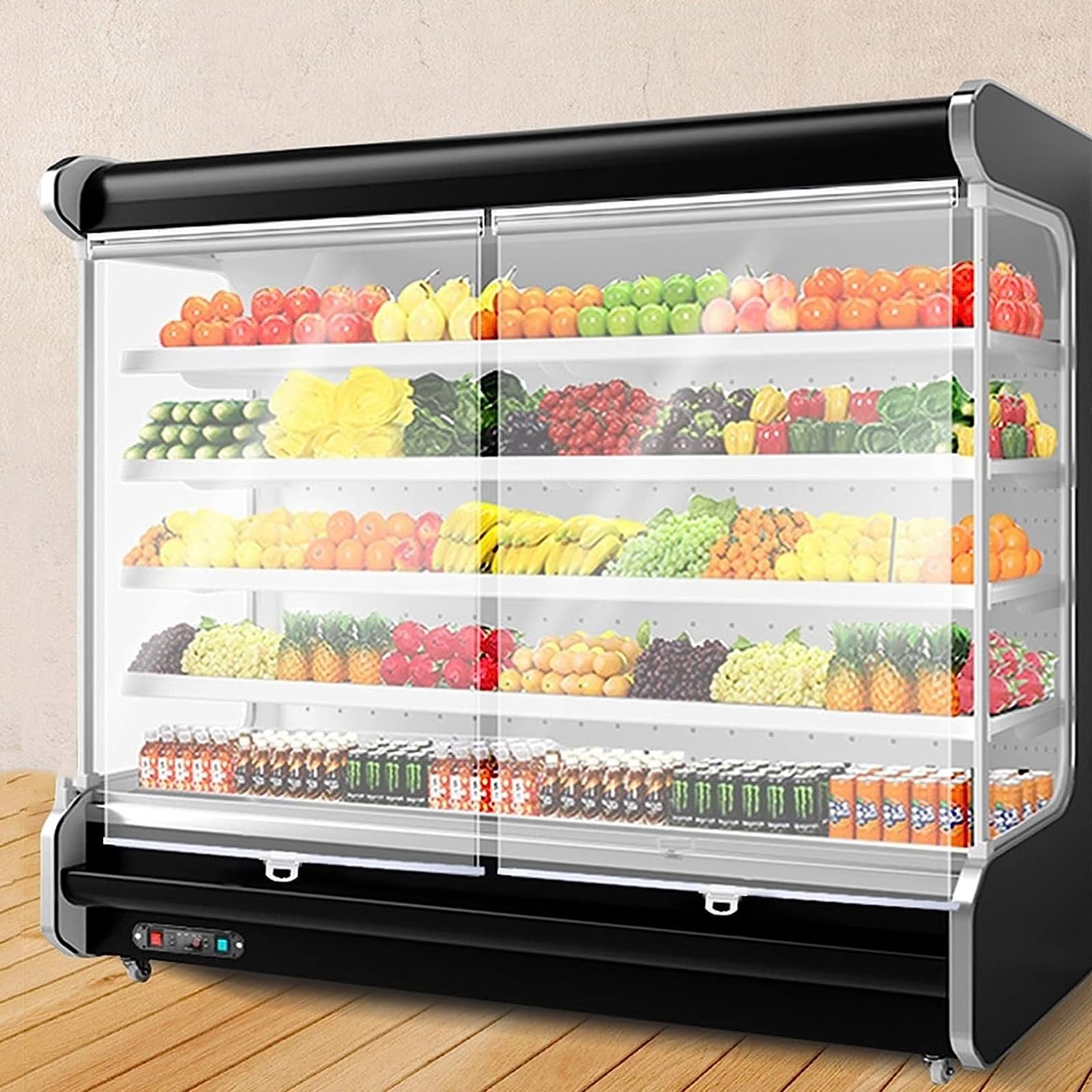 Transparente Lebensmittel-Aufbewahrungsrolle, wasserdicht, staubdicht, für Charcuterie und Konserven, große Größe 135 x 120 cm, ideal für Partys und Veranstaltungen