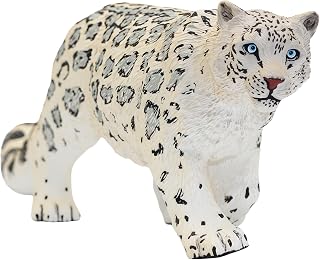 Gemini&Genius Leopard Figurine Toy, Wildlife World Action Figure for Kids | Great Gift, Collection, Cake Topper, Storytelling Prop and Room Decor