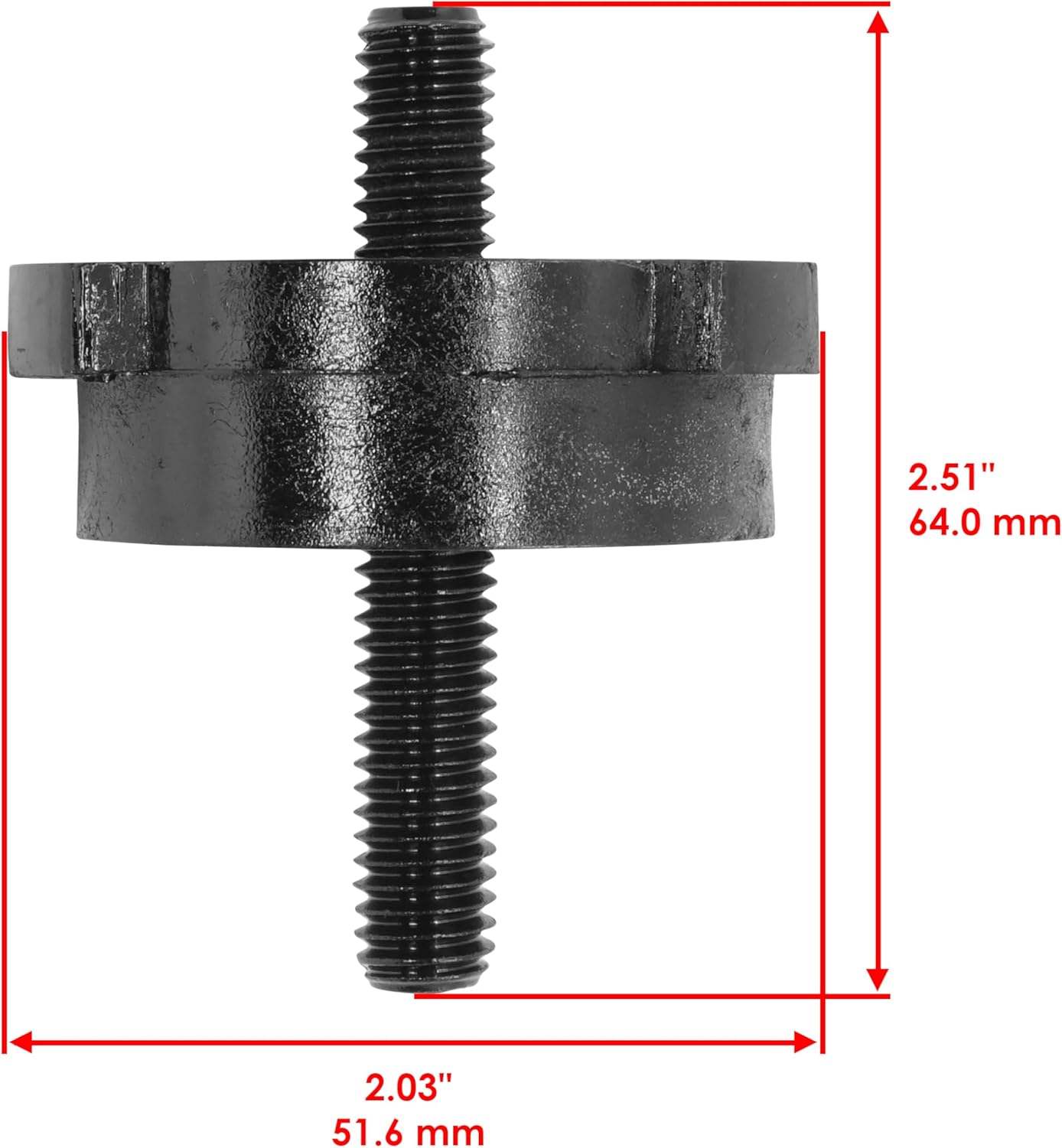 Caltric 4 Engine Mounting Mount Rubber Isolator Compatible with Polaris Pro X 600 700 800 2001-2004