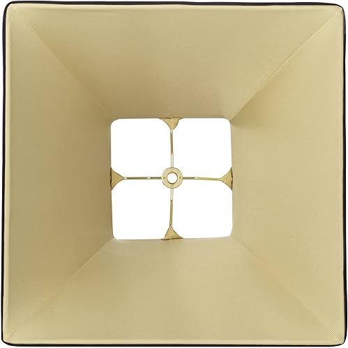 Miniatura 4 de Juego de 2 pantallas cuadradas curvadas de lámpara negra bávara, mediana de 6 pulgadas superior x 14 pulgadas inferior x 9.5 pulgadas de alto, araña