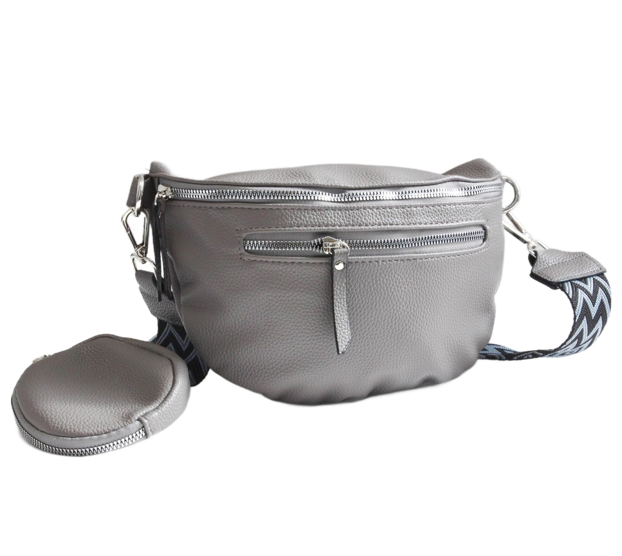 Gladiator 3 (donkerbruin) crossbodytas | heuptas | schoudertas | Jarff Rivers - Leren Tassen Winkel