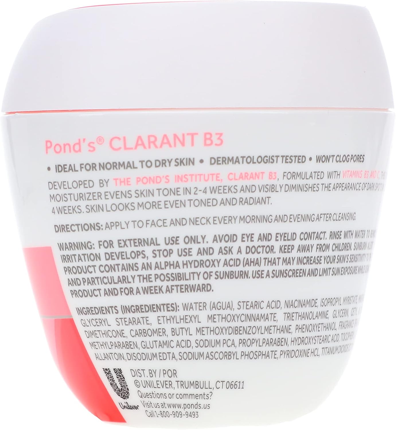 Pond's Dark Spot Corrector Clarant B3 Normal to Dry Skin 7 oz