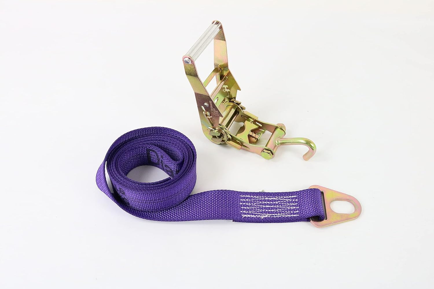 Purple Diamond Weave Chevron Wheel Lift with Finger Hook Ratchet (2 Pack)