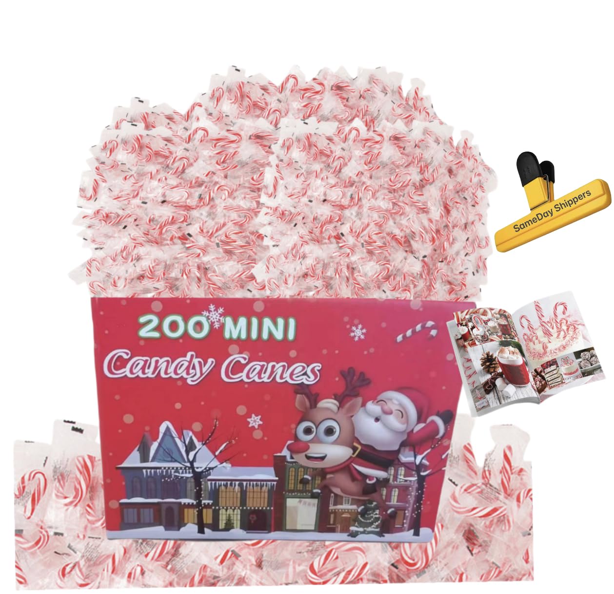MINI CANDY CANES (200 MINI CANDY CANES) Mini Candy Canes