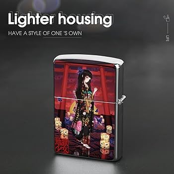 Amazon.co.jp: ジッポライター 外側ケース 地獄少女 閻魔あい Zippo