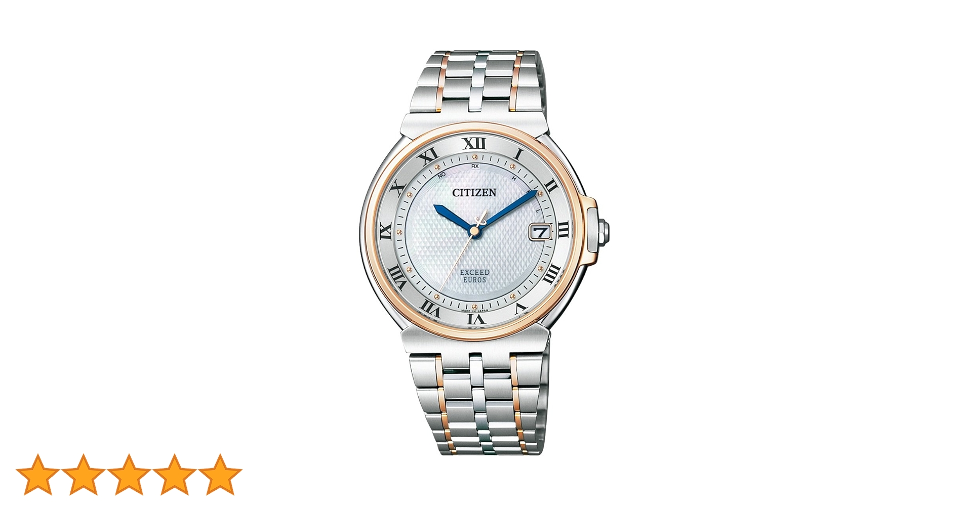 Amazon.co.jp: [シチズン] 腕時計 エクシード エコ・ドライブ 電波時計