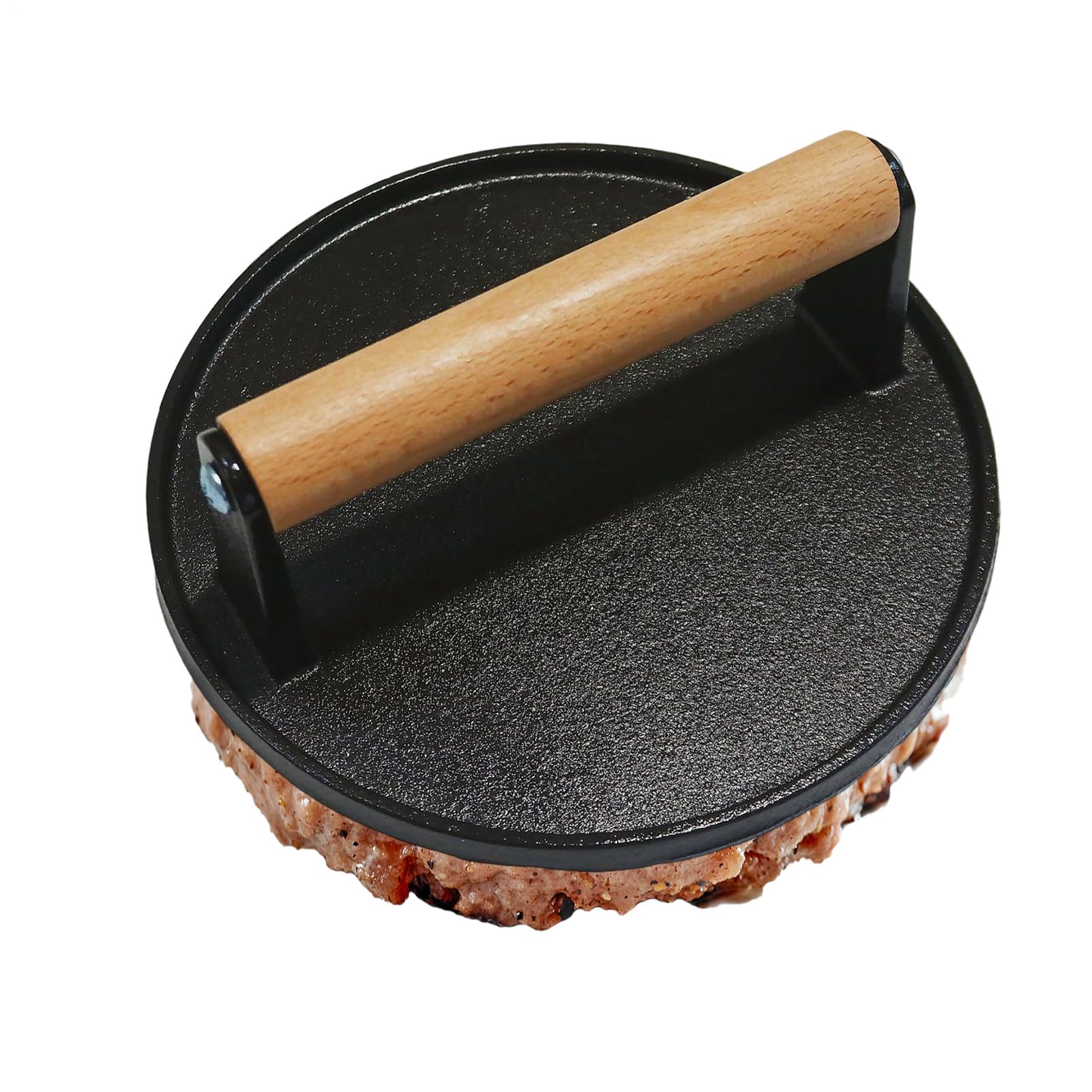 Presse à burgers écrasés en métal antiadhésif pour cuisson au barbecue