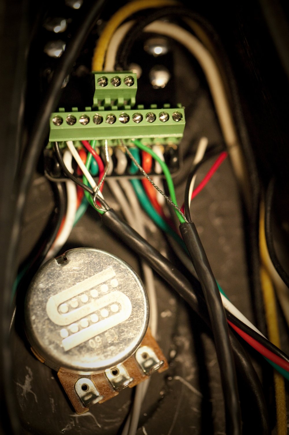 Seymour Duncan LB1500K Liberator + potencjometr głośności do gitary 500K czarny