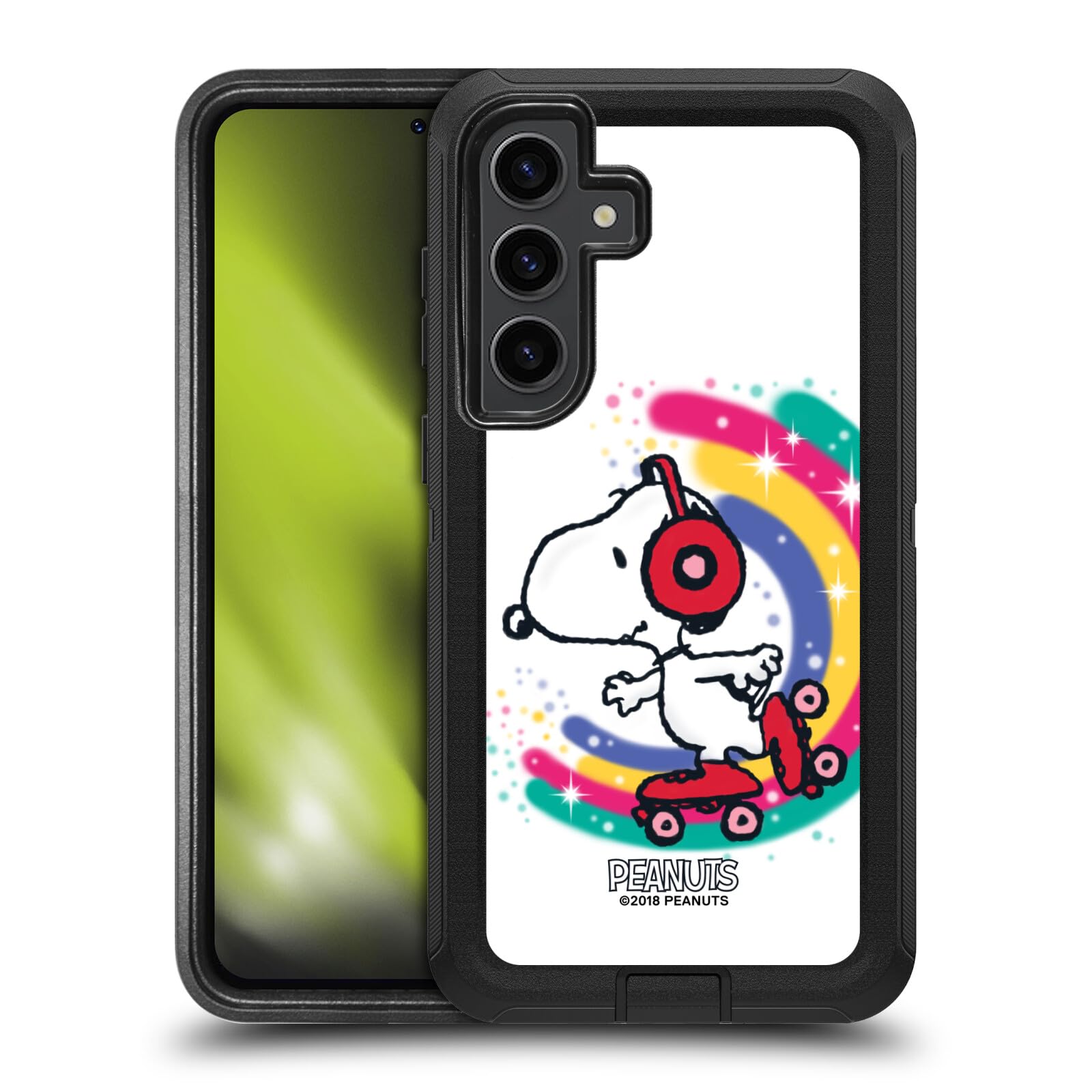 Coque Peanuts Snoopy Aérographe Étui Ultra-Blindé Antichoc Samsung Galaxy S24+ - 8