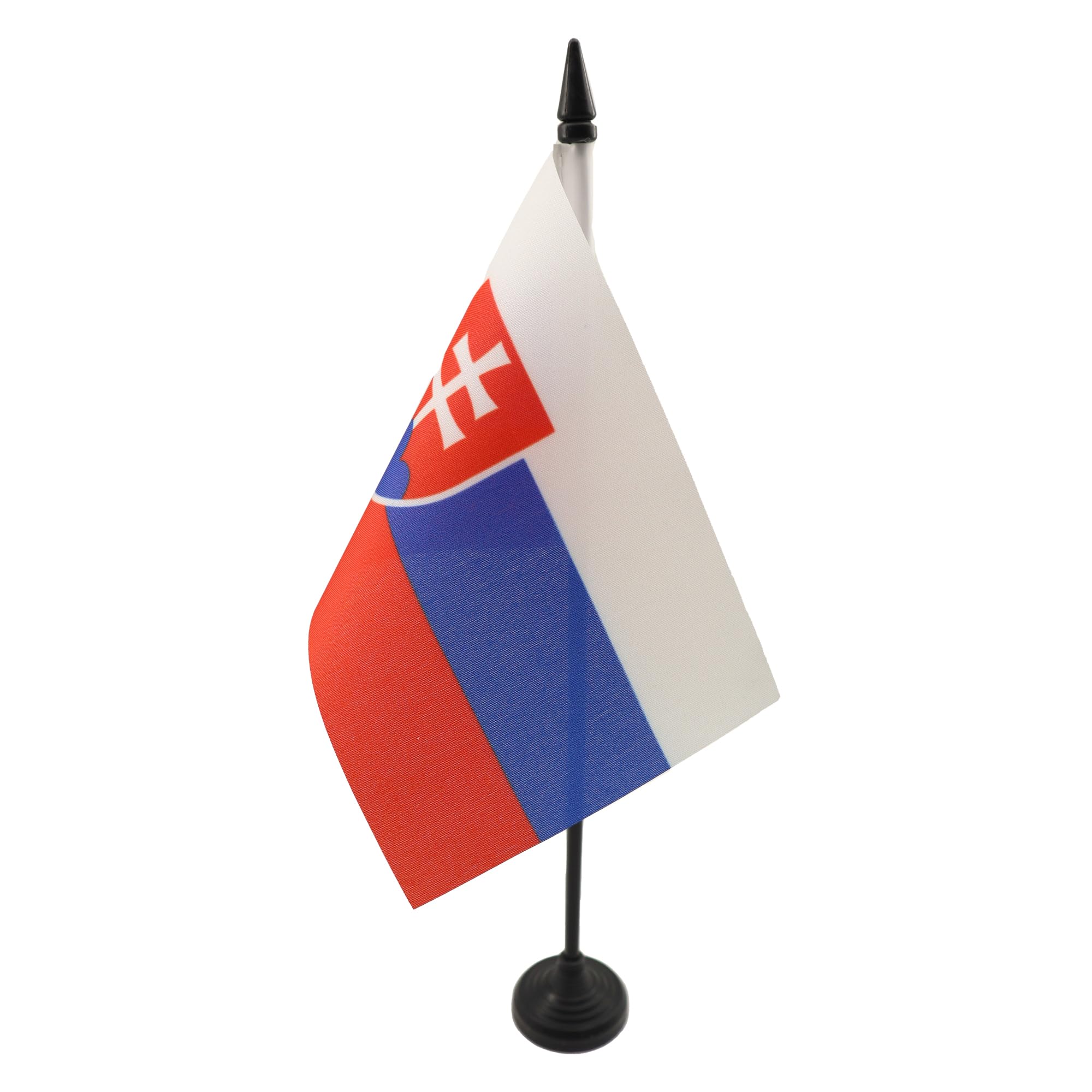 AZ FLAG Slovakia Table Flag 4x6 in 100D Polyester Plastic Base
